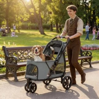 Calm Roam™ Folding Pet Stroller