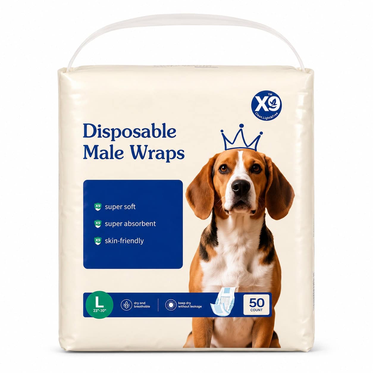 Calm Care™ Disposable Male Dog Wraps - Image 8