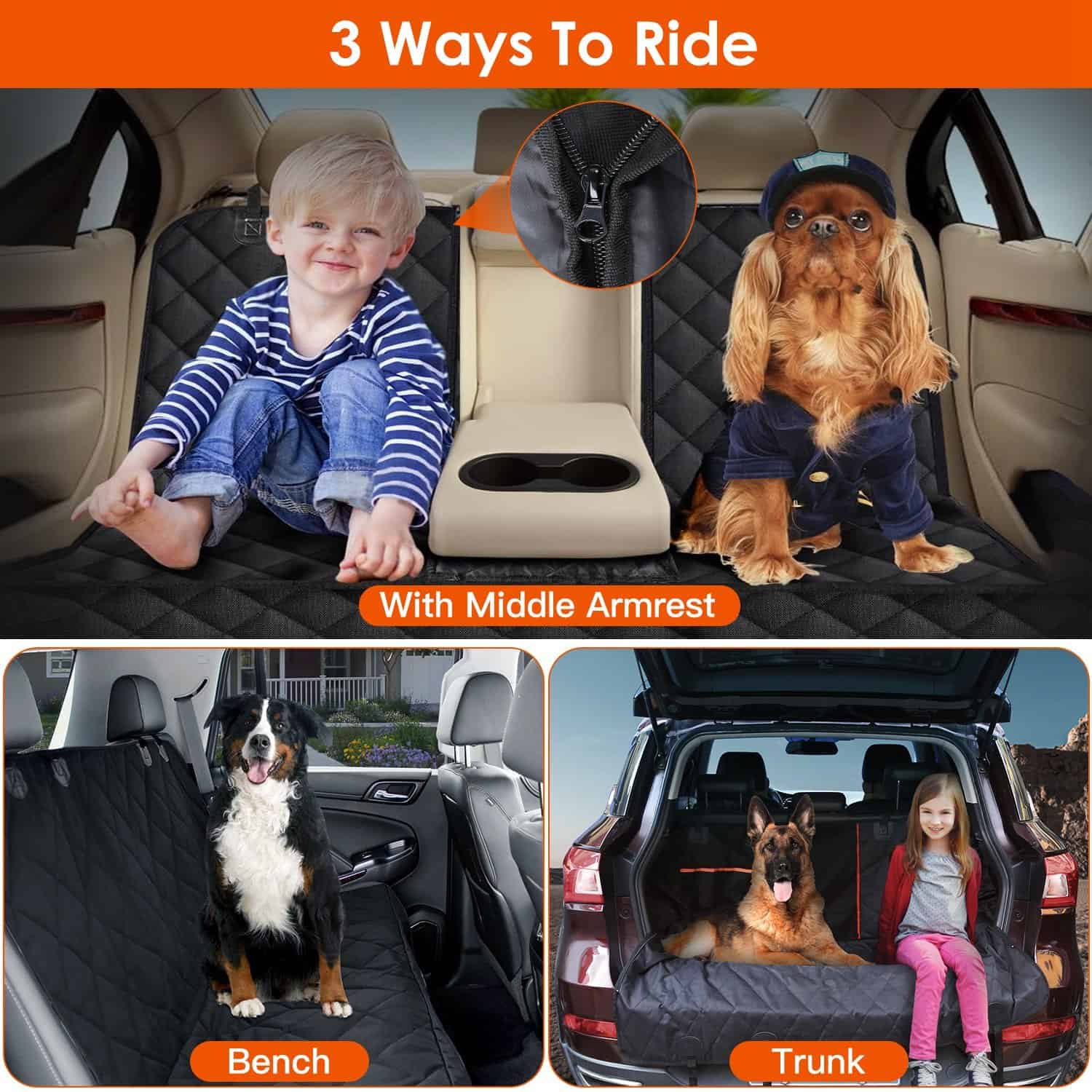 Calm Ride™ Waterproof Car Seat Cover - Image 3