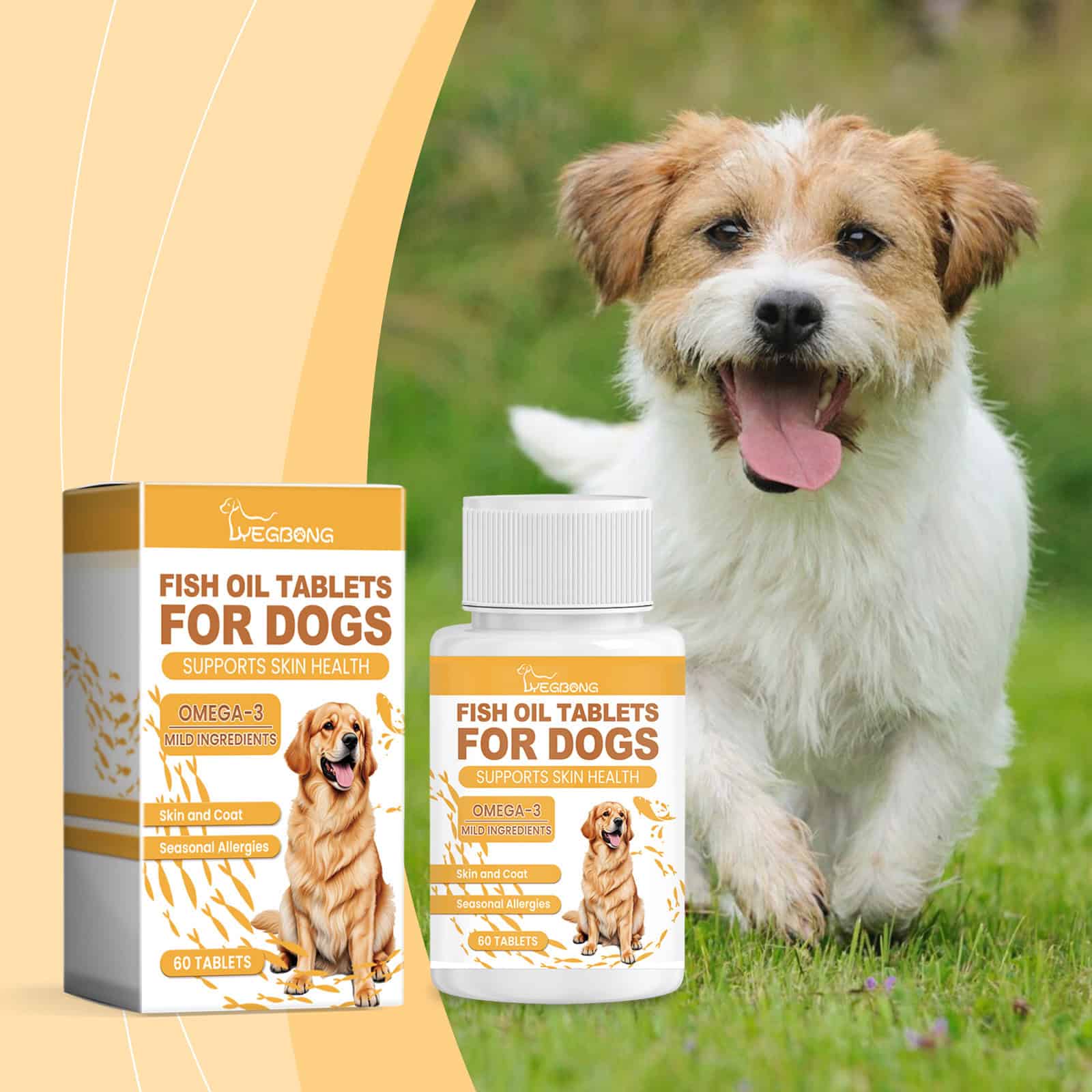 Omega-3 Fish Oil Chews for Dogs, 60 Count - Image 7