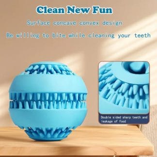 Interactive Dog Treat Ball & Slow Feeder