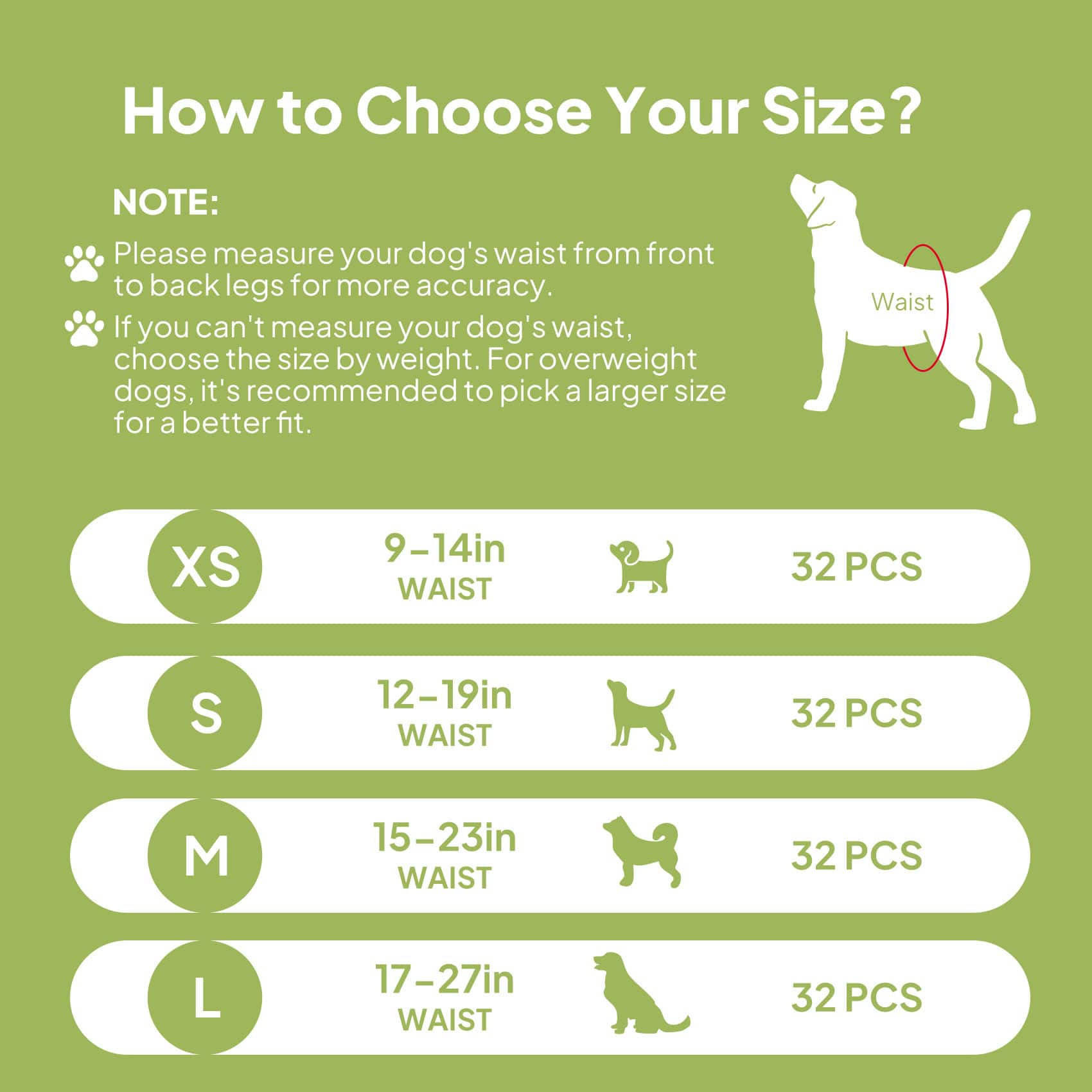 Calm Care™ Disposable Female Dog Diapers - Image 7