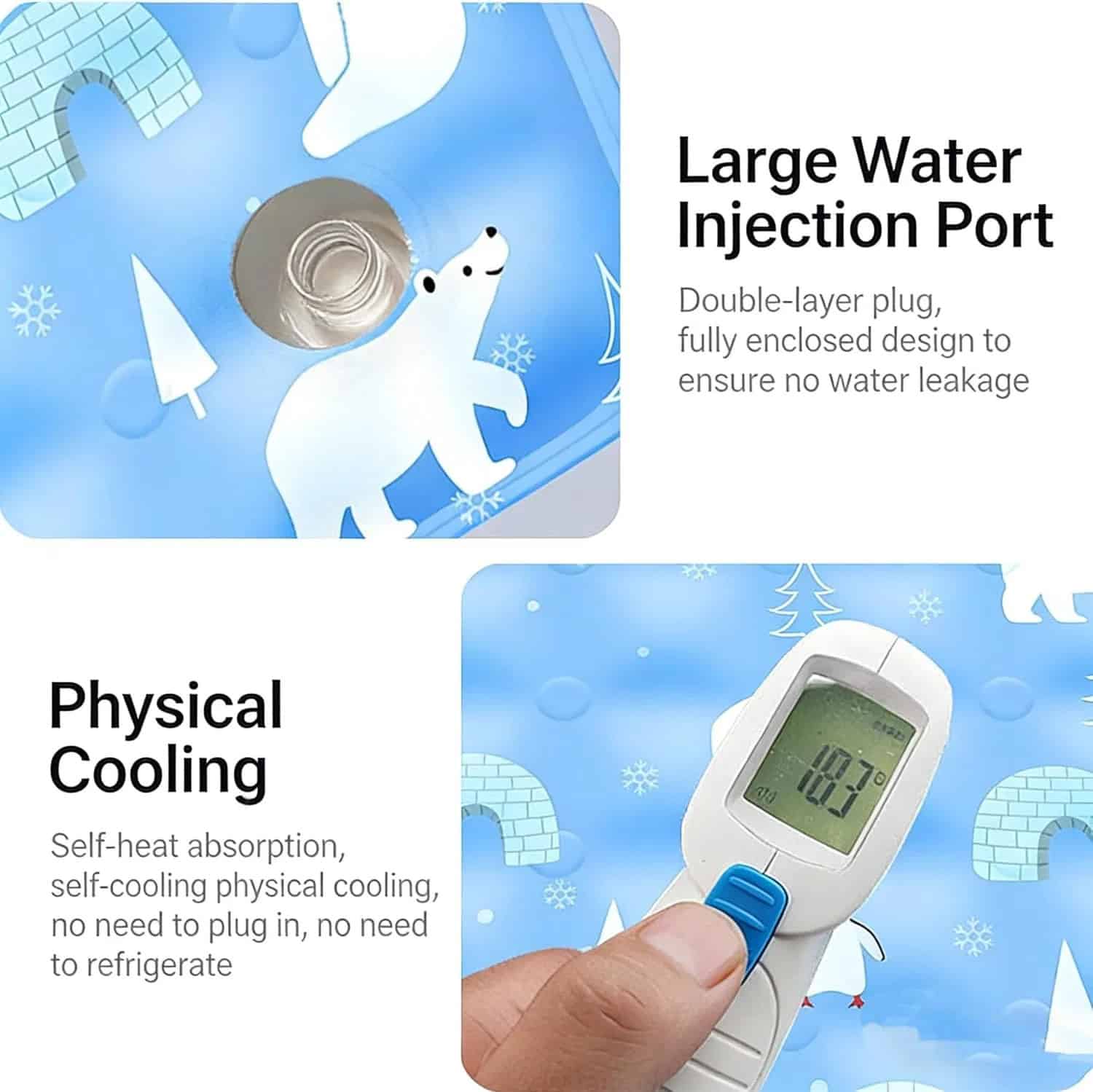 Self-Cooling Pet Mat for Dogs & Cats - Image 2