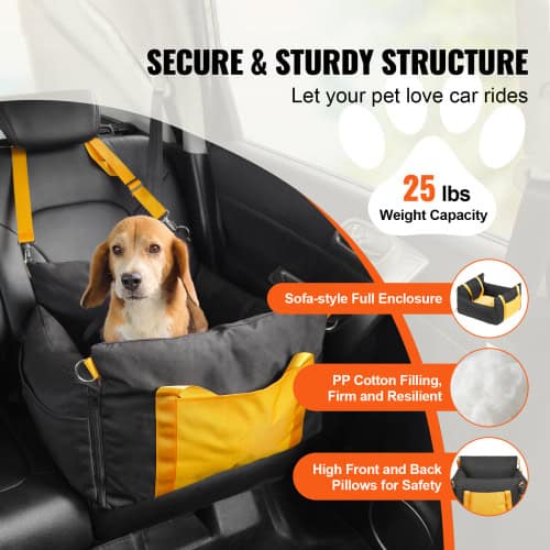 Calm Ride dog booster car seat – image 3