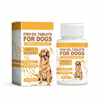 Omega-3 Fish Oil Chews for Dogs, 60 Count