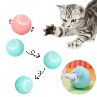 Calm Play™ Self-Rolling Smart Ball – Interactive Boredom & Separation-Anxiety Toy for Dogs