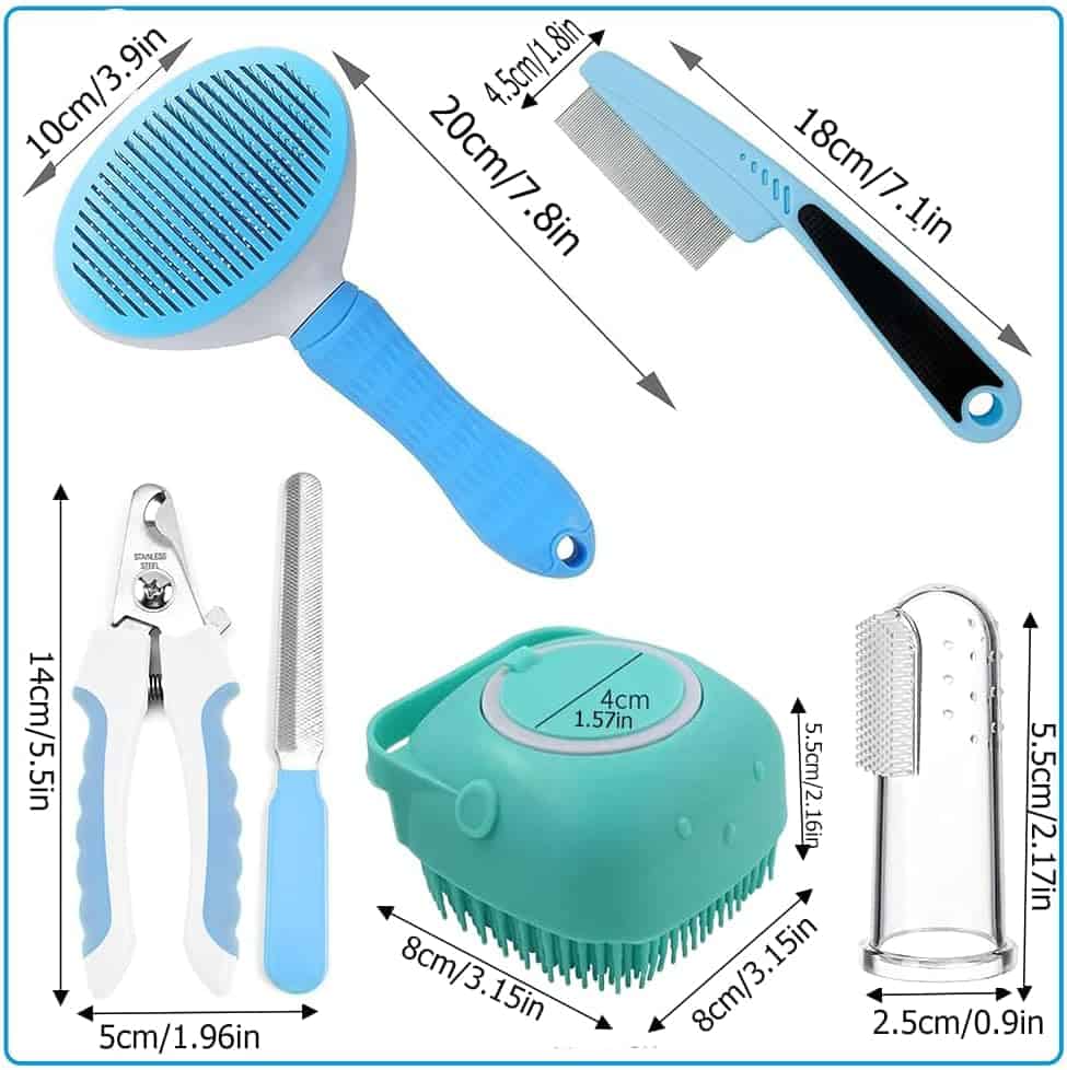 7-in-1 Pet Grooming Kit