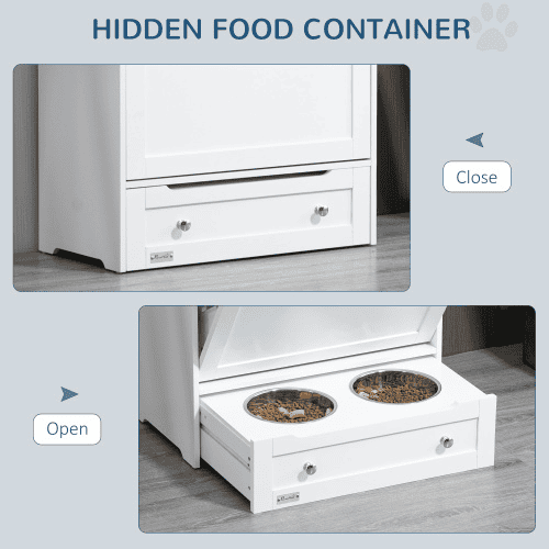 Calm Feast Locker-Style Feeding Cabinet