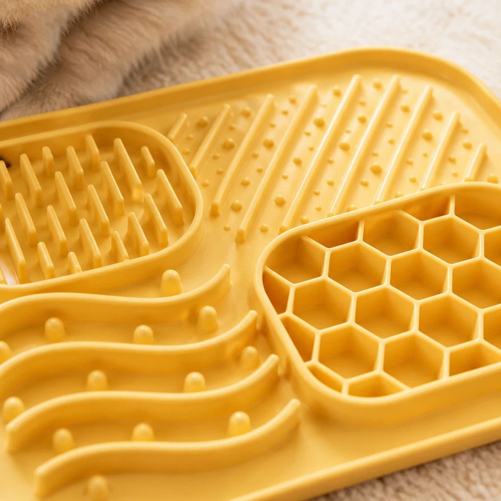 Calm Lick 4-Zone Silicone Lick Mat for Dogs & Cats