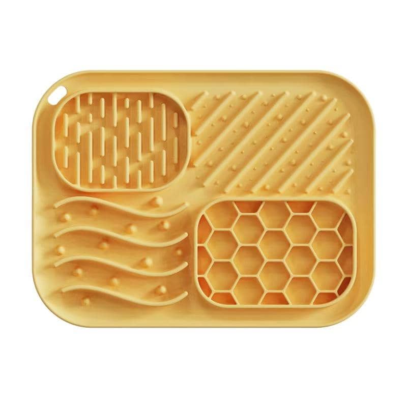 Calm Lick 4-Zone Silicone Lick Mat for Dogs & Cats