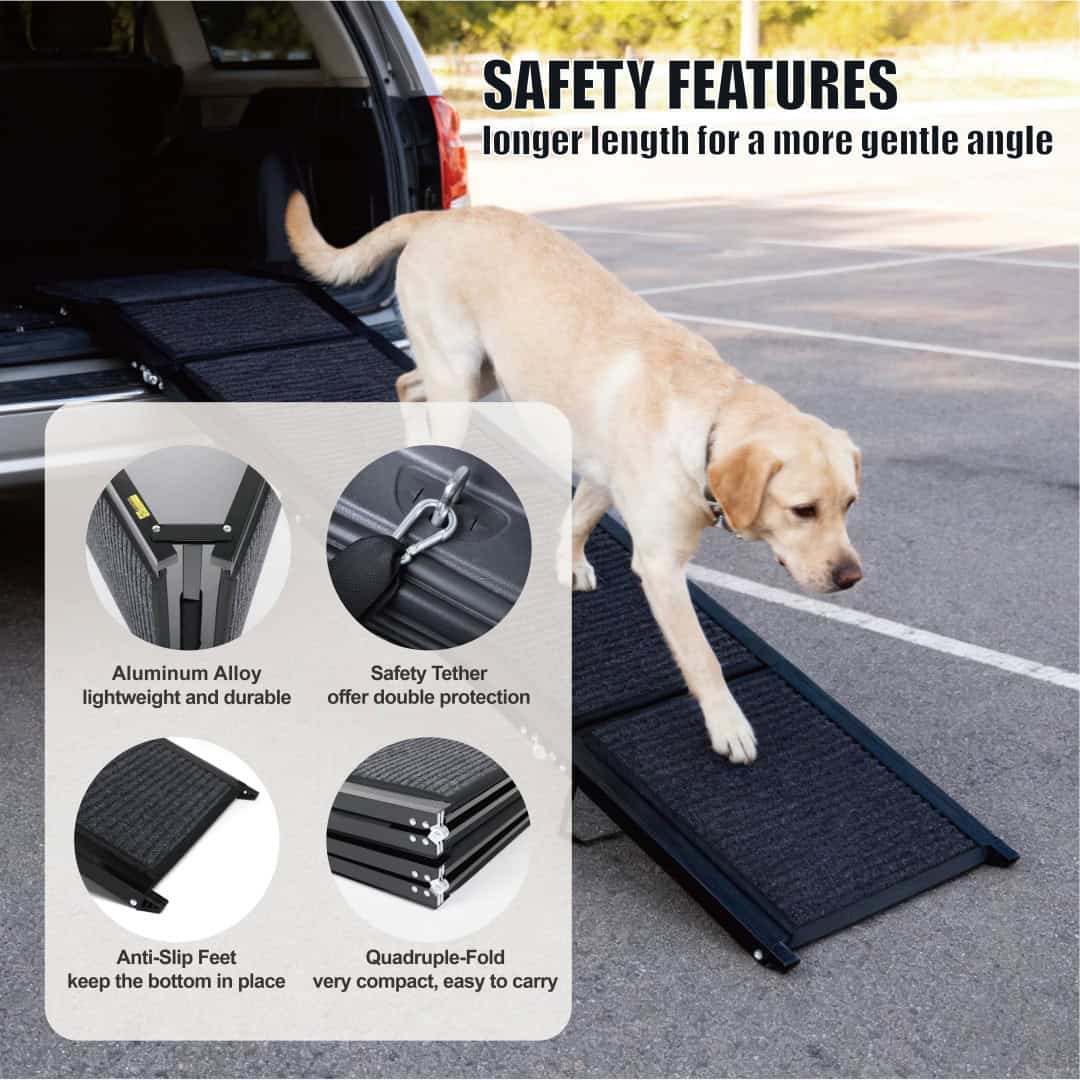 Calm Ride Folding Dog Car Ramp 71