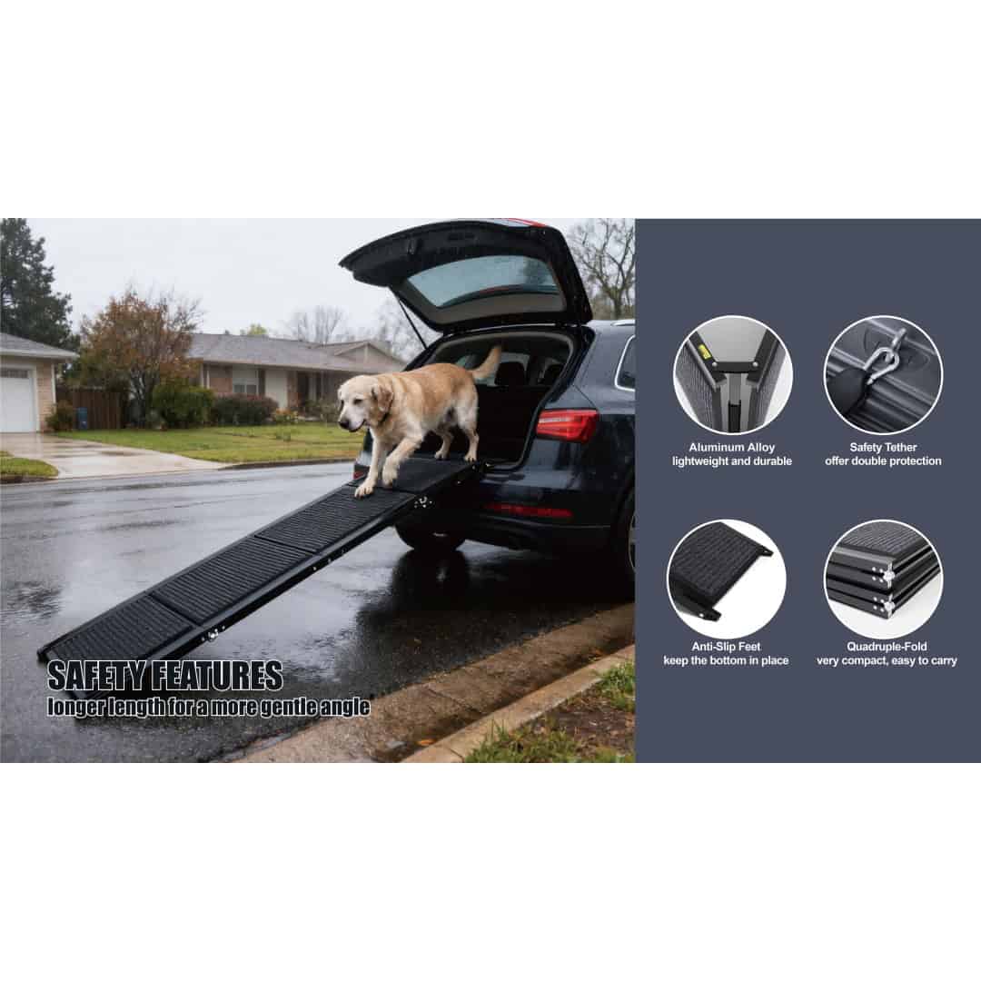 Calm Ride Folding Dog Car Ramp 71