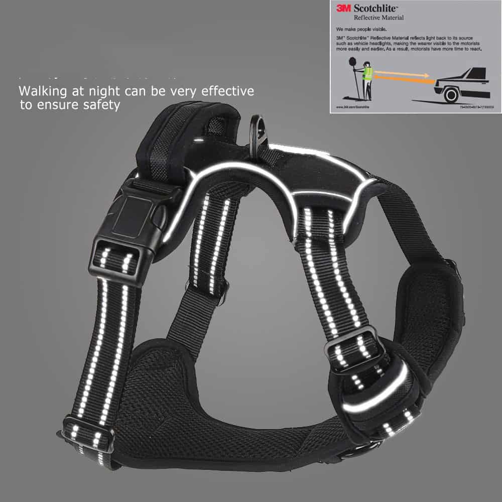 Calm Walk No-Pull Reflective Dog Harness Vest