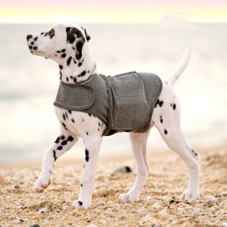 Calm Hug™ Anxiety Relief Vest for Dogs – Heather Gray