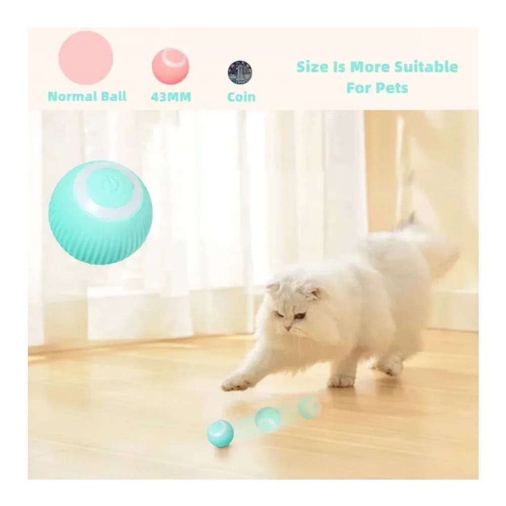 Calm Play™ Self-Rolling Smart Ball – Interactive Boredom & Separation-Anxiety Toy for Dogs - Image 9