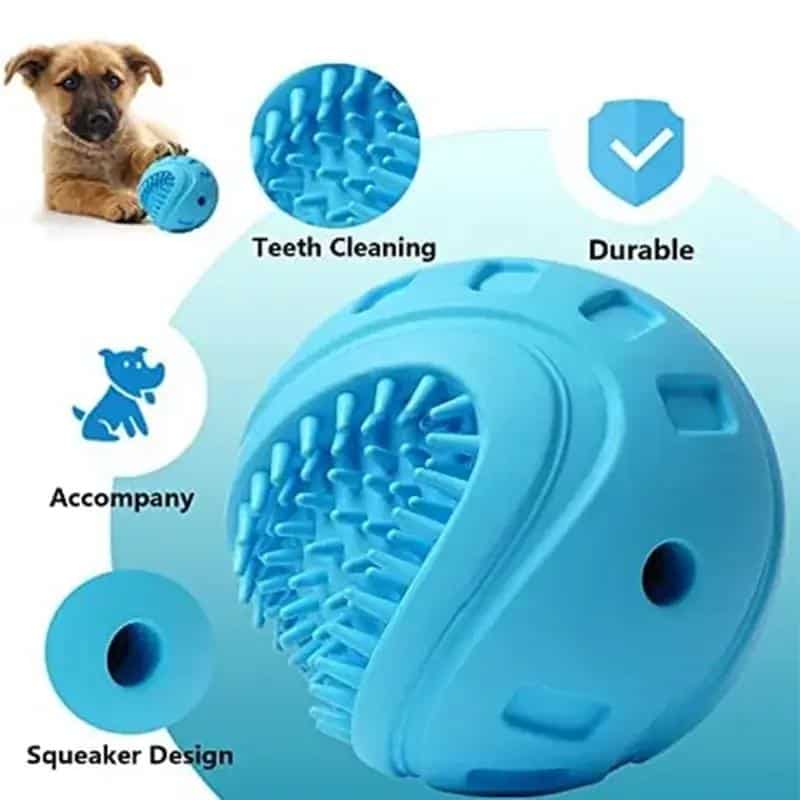 Interactive Dog Treat Ball & Slow Feeder