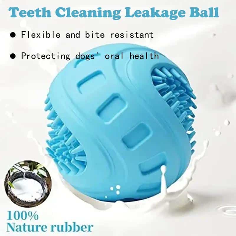 Interactive Dog Treat Ball & Slow Feeder