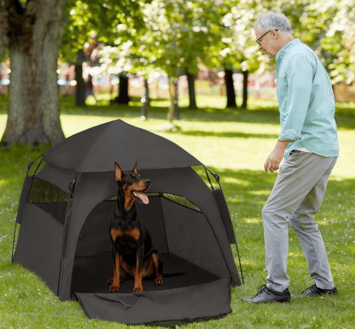 Portable Dog Tent for Large Dogs