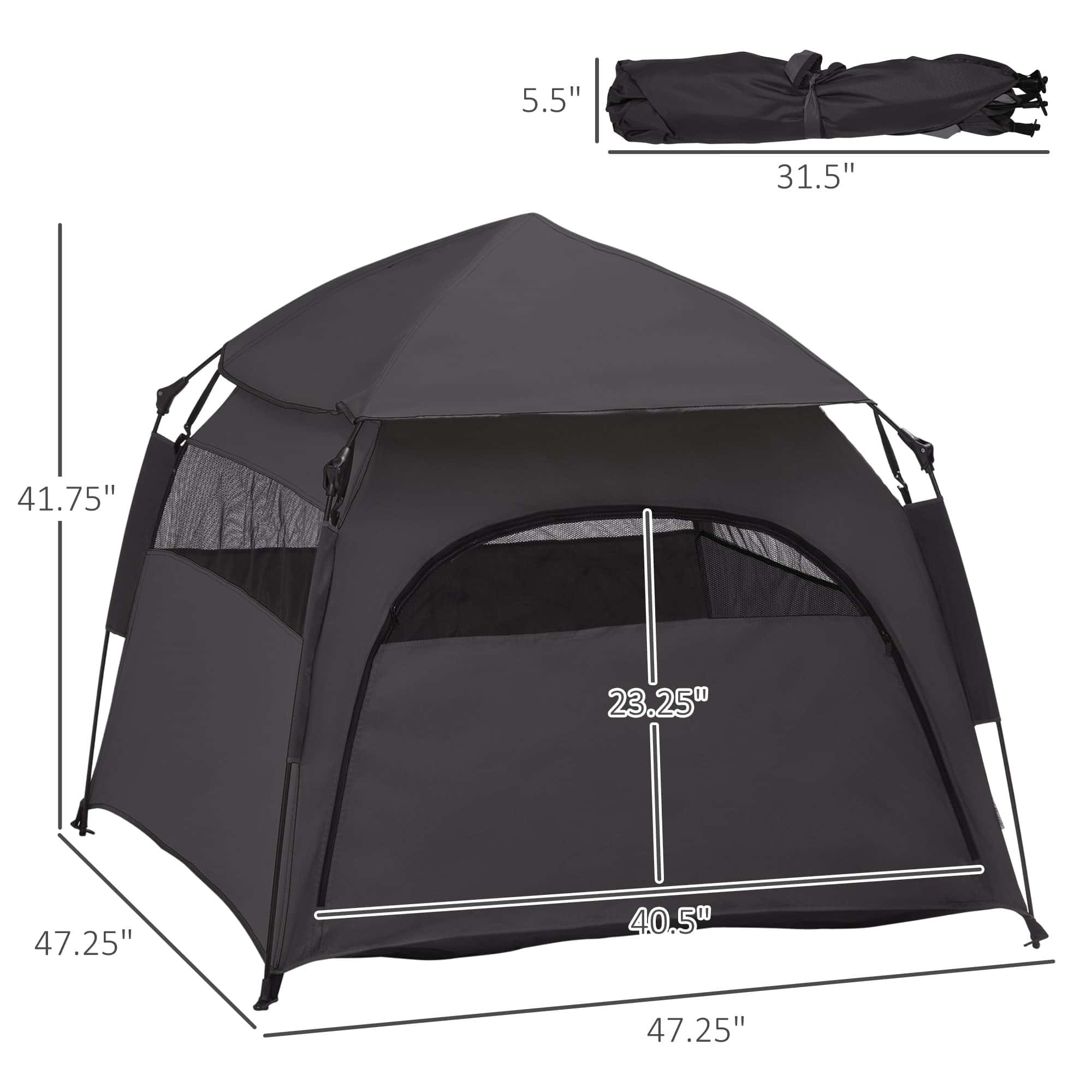 Portable Dog Tent for Large Dogs