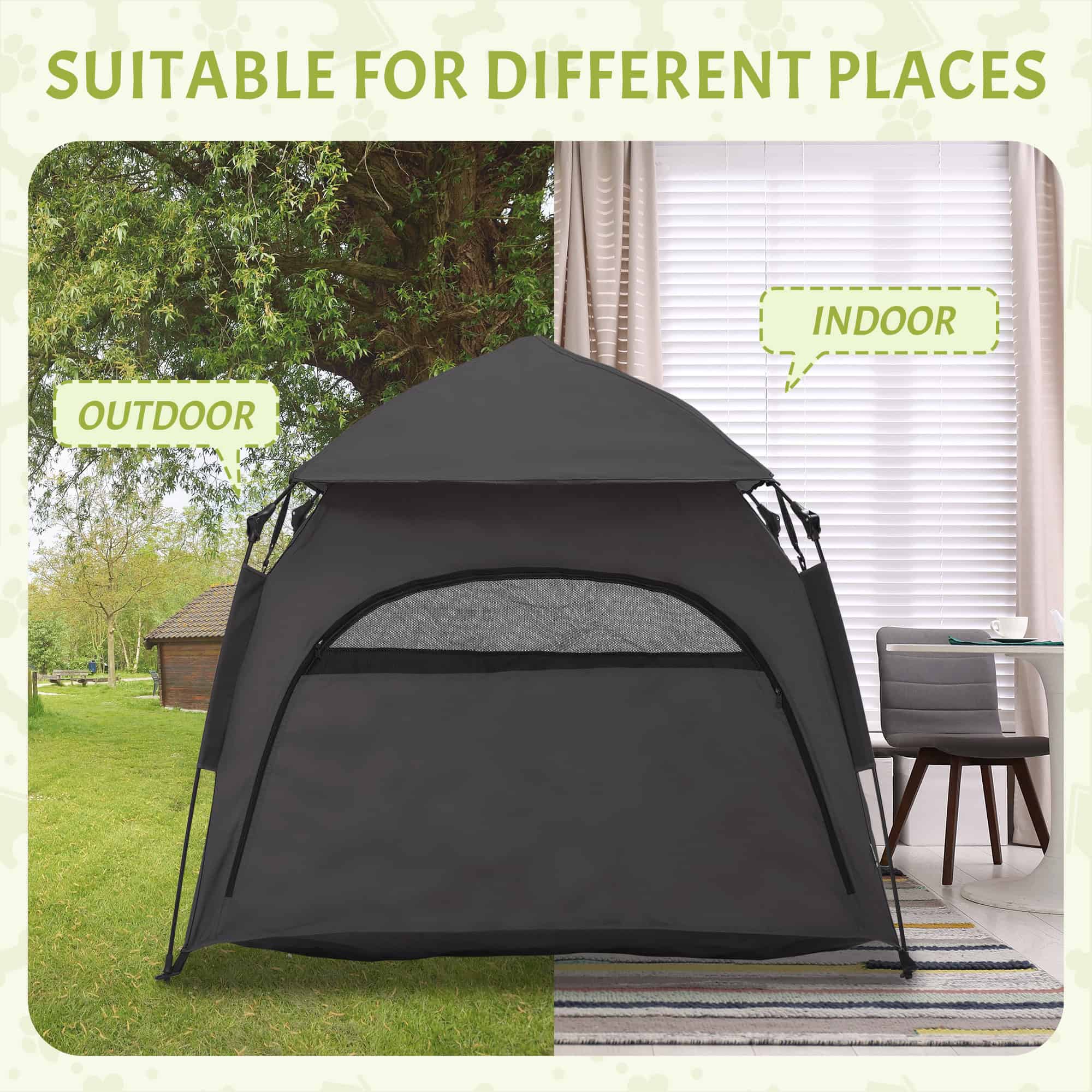 Portable Dog Tent for Large Dogs