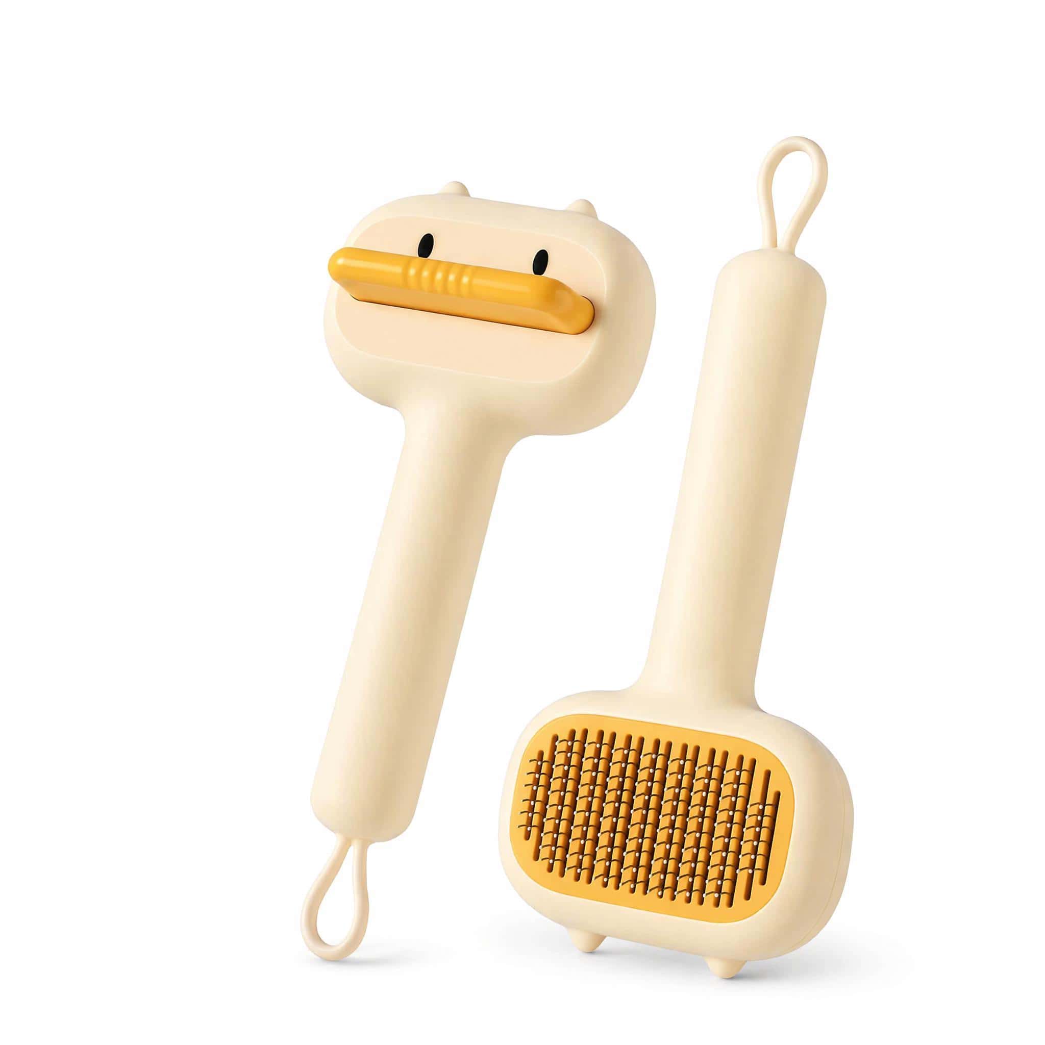 Self-Cleaning Slicker Brush for Dogs & Cats – image 2