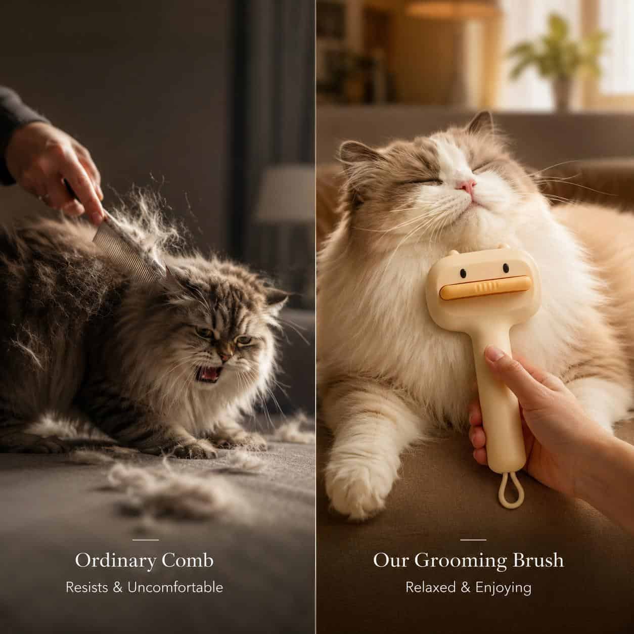 Self-Cleaning Slicker Brush for Dogs & Cats – image 8